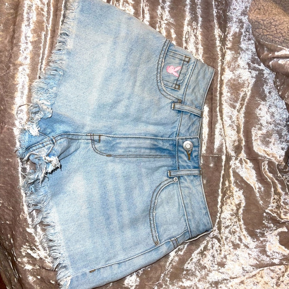 pacsun playboy bunny jean shorts